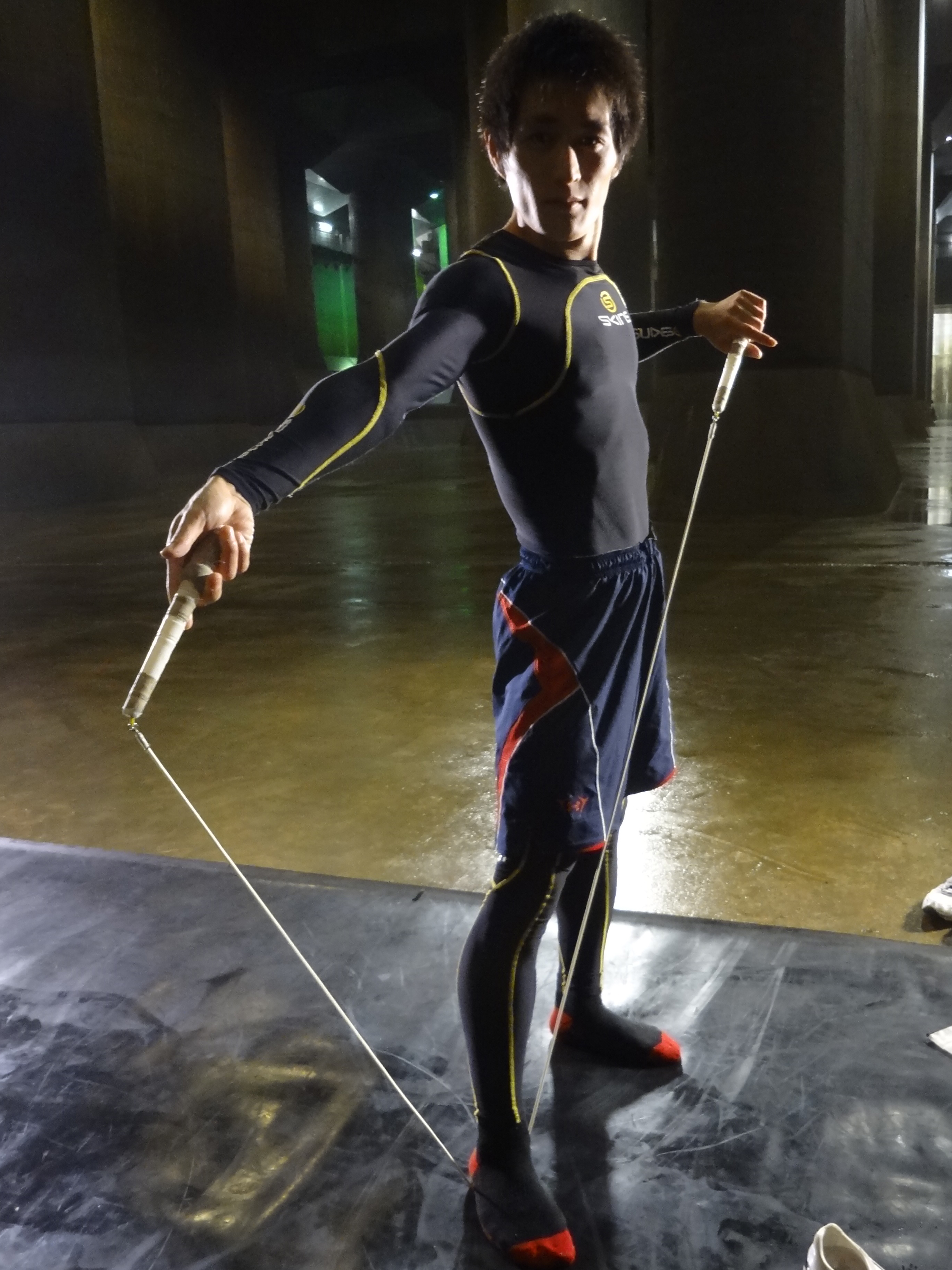 Guinness world record holder (Jump rope superman Daisuke Mimura
